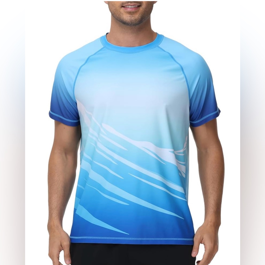 Vayager Swim Rash Guard Upf 50+ Men’s Shirt Size Xl Nwt